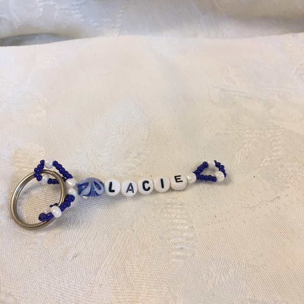 LACIE personalized keychain-NEW